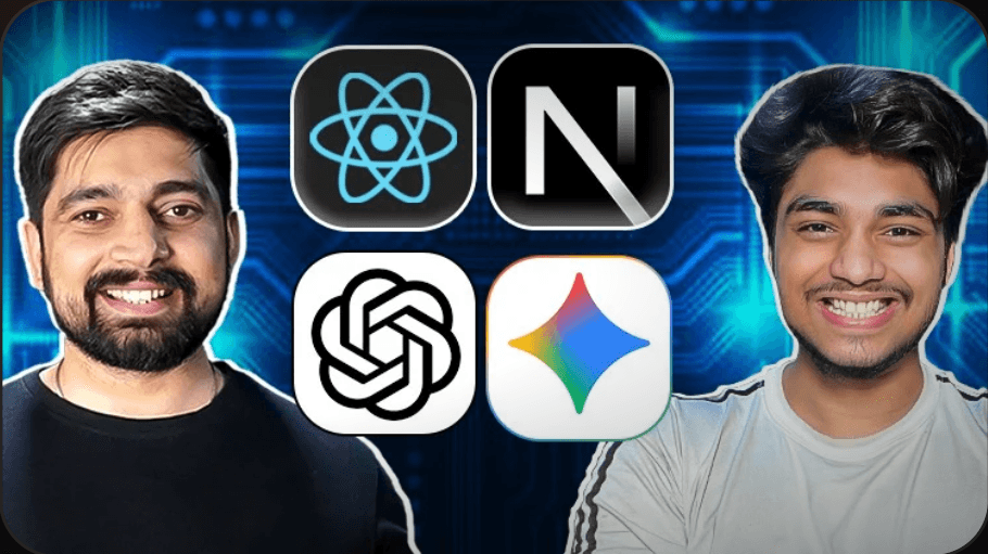 Complete React and NextJS course with AI powered Projects